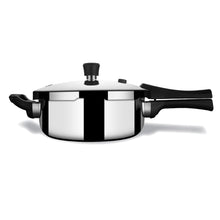 Load image into Gallery viewer, Stahl Xpress Cooker Triply Pressure Cooker Pan, Induction Cooker, Outer Lid Pressure Cooker 3.5 L, Induction &amp; Gas Stove Compatible, 5 Years Warranty
