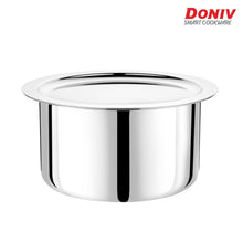 Load image into Gallery viewer, DONIV Titanium Triply Stainless Steel Tope with Cover, Induction Friendly - KOCHEN ESSENTIAL
